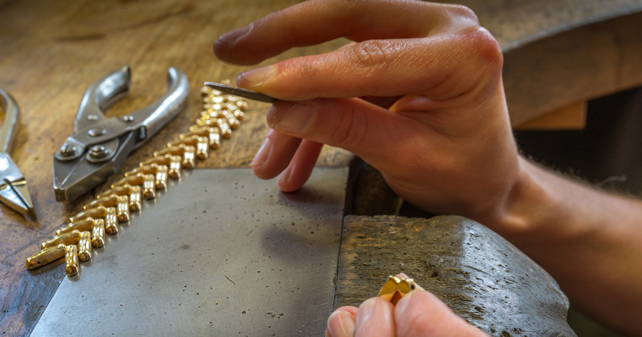Goldschmiede Atelier bei Juwelier Aurum in Winterthur